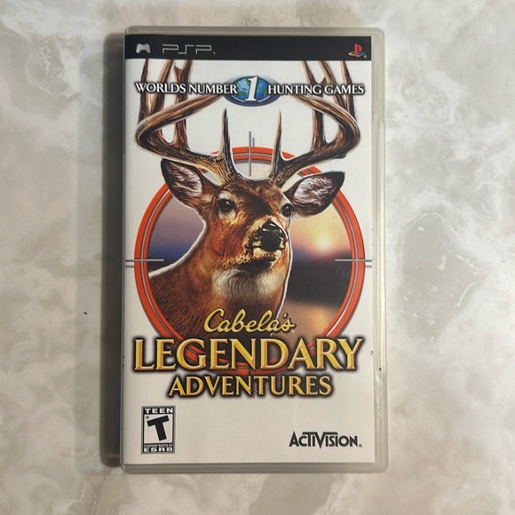 PSP bundle with 3 games! Ace combat X, cabella’s, and Star Wars - Picture 6 of 6